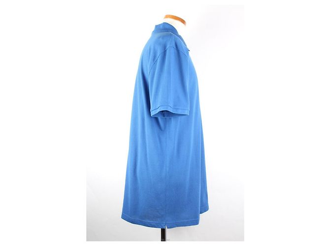 Moncler PK Kurzarm-T-Shirt Blau - Ansicht 6
