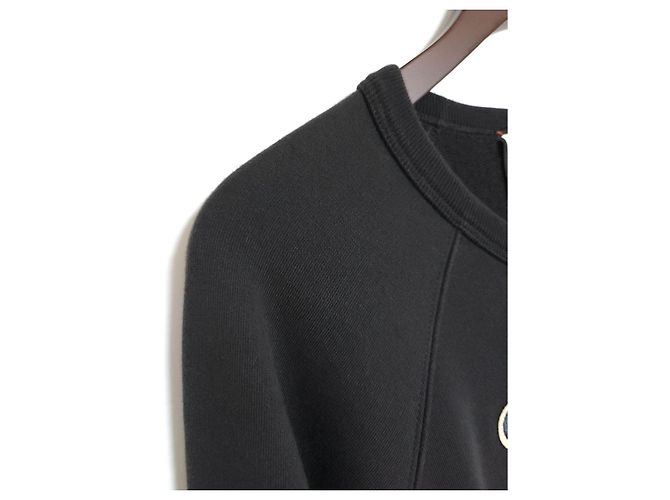 Gucci Tiger Embroidered Sweatshirt Silvery - view 4