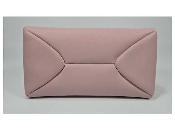 Prada Mini borsa tote in pelle Argento - vista 5