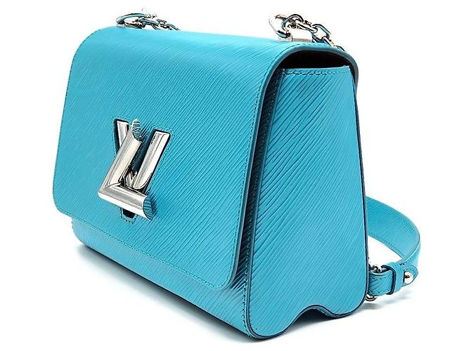 Louis Vuitton Epi Twist MM Blu - vista 2