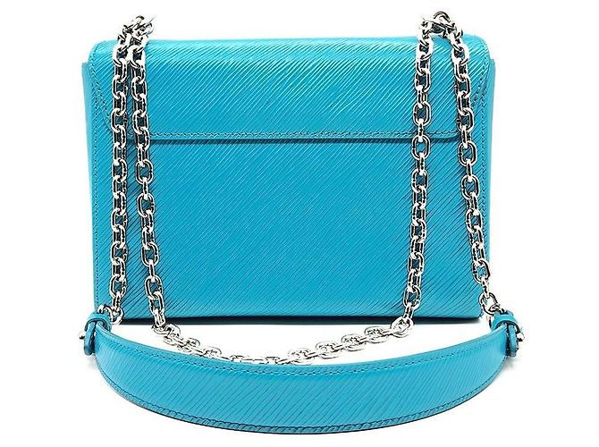 Louis Vuitton Epi Twist MM Blu - vista 3