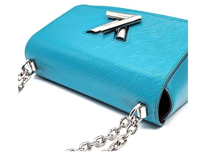 Louis Vuitton Epi Twist MM Blu - vista 6