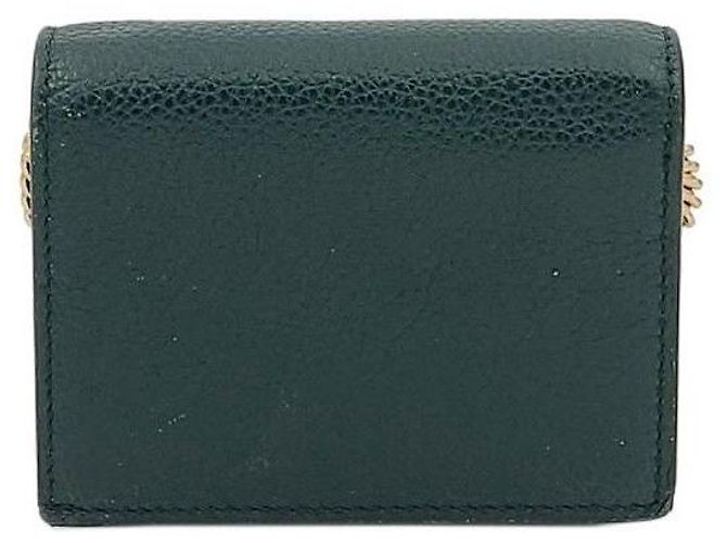 Gucci Jumi Chain Wallet Grün - Ansicht 3