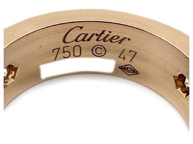 Cartier Anello Love Rosa - vista 4