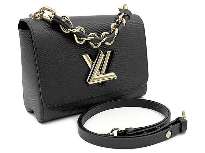 Louis Vuitton Epi Twist MM Nero - vista 3