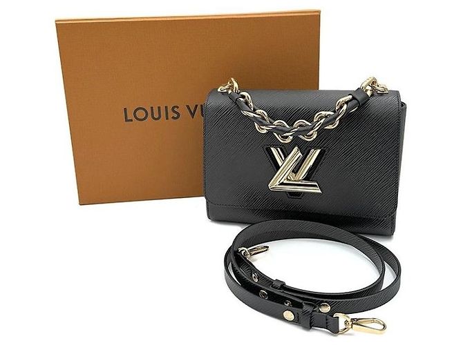 Louis Vuitton Epi Twist MM Nero - vista 8
