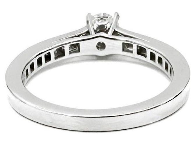 Boucheron Anello Solitario Argento - vista 3