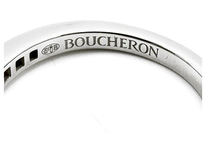 Boucheron Anello Solitario Argento - vista 4
