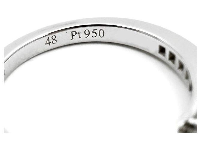 Boucheron Anello Solitario Argento - vista 5