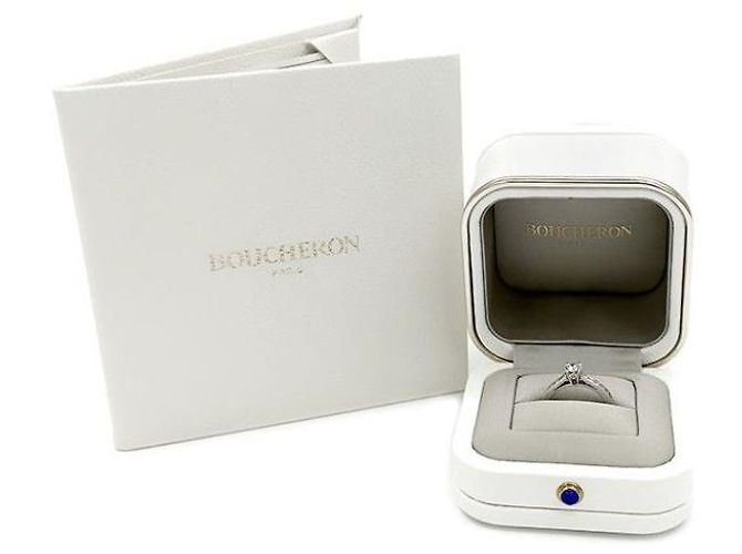 Boucheron Anello Solitario Argento - vista 6