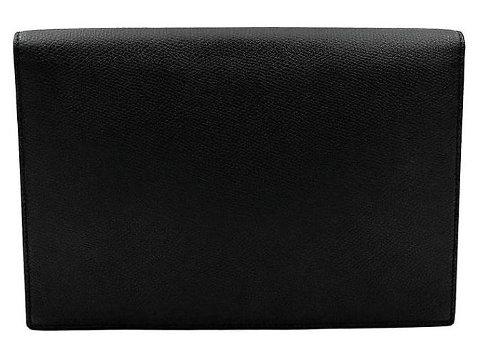 Valentino Clutch con patta con logo Nero - vista 4