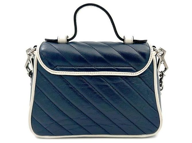 Gucci Mini borsa a tracolla con manico Marmont - vista 4