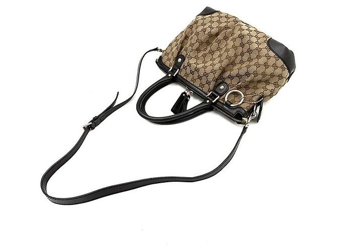 Gucci Tote e Borsa a Spalla in Jacquard - vista 5