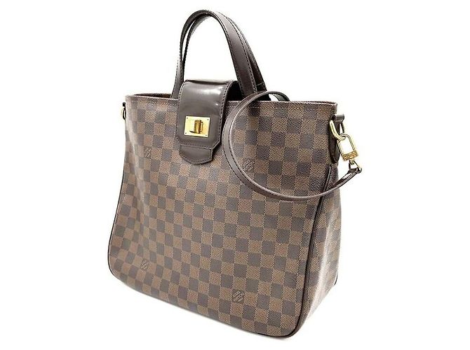 Louis Vuitton Damier Cabas Roseberry Marrone - vista 2
