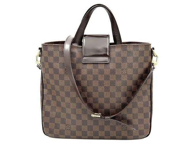Louis Vuitton Damier Cabas Roseberry Marrone - vista 4