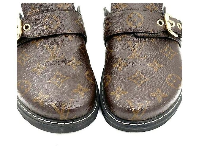 Louis Vuitton Zoccolo Monogram Cozy Flat Comfort Multicolore - vista 2
