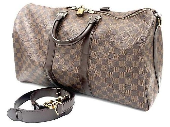Louis Vuitton Keepall Bandoulière Damier - vue 2