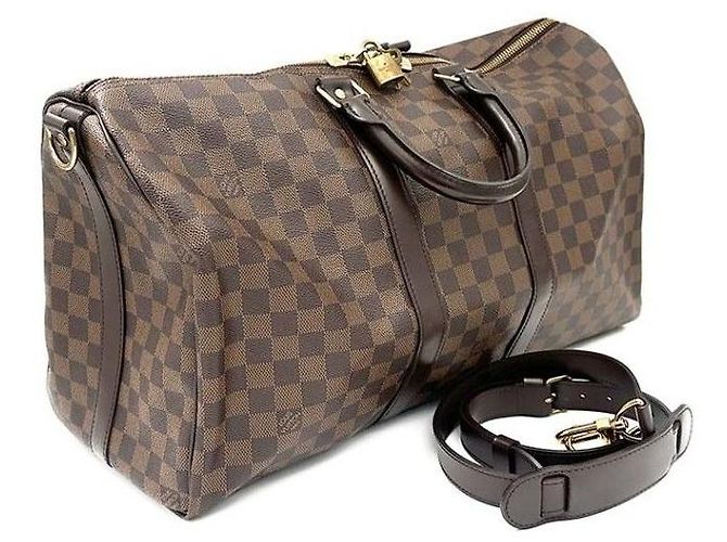 Louis Vuitton Keepall Bandoulière Damier - vue 3