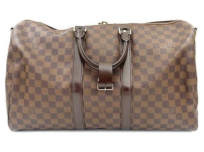 Louis Vuitton Keepall Bandoulière Damier - vue 4