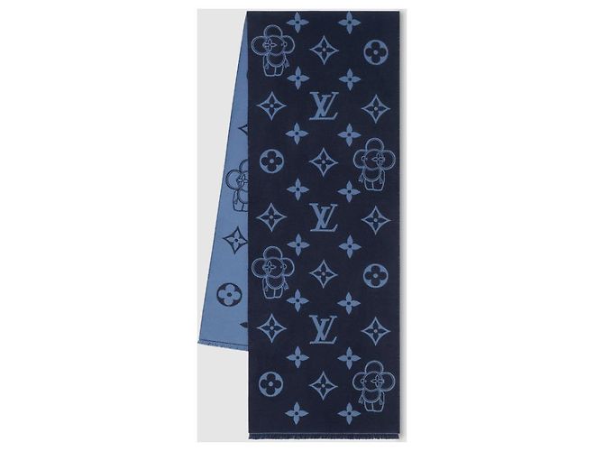 Louis Vuitton Monogram Vivienne Schal Schwarz - Ansicht 2