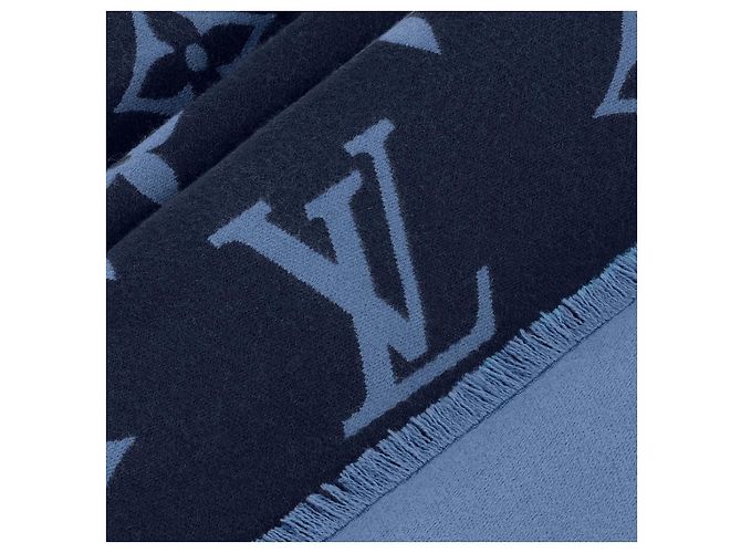 Louis Vuitton Monogram Vivienne Schal Schwarz - Ansicht 5