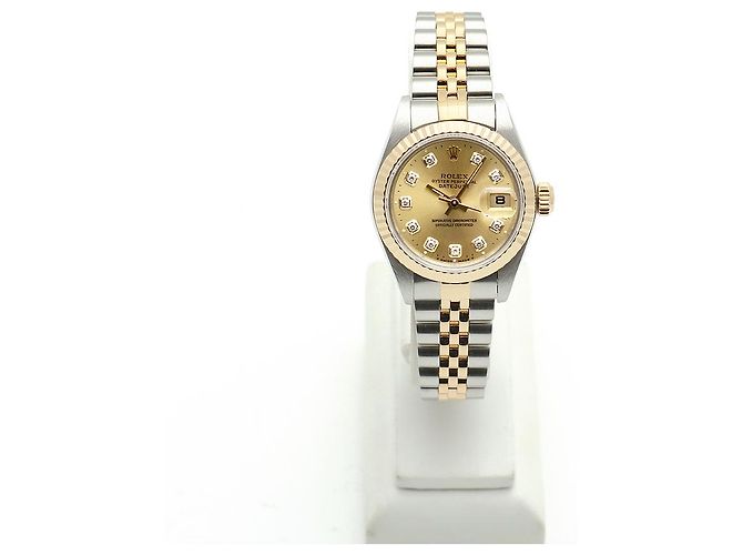 Rolex Reloj Combo Datejust para Mujer After Diamond Dorado - vista 3