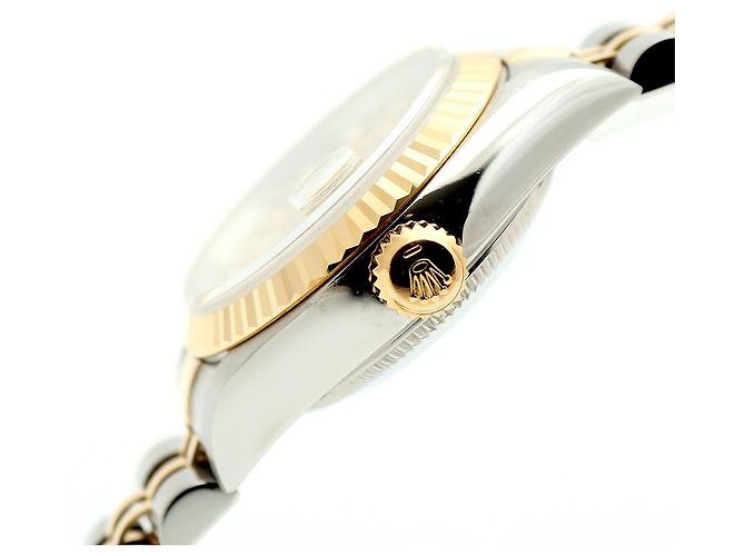 Rolex Reloj Combo Datejust para Mujer After Diamond Dorado - vista 9