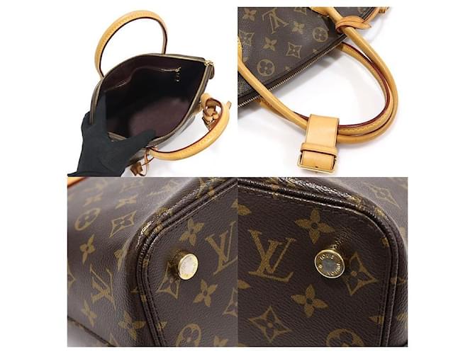 Louis Vuitton Borsa Tote Monogram Canvas Rocket PM Marrone - vista 6