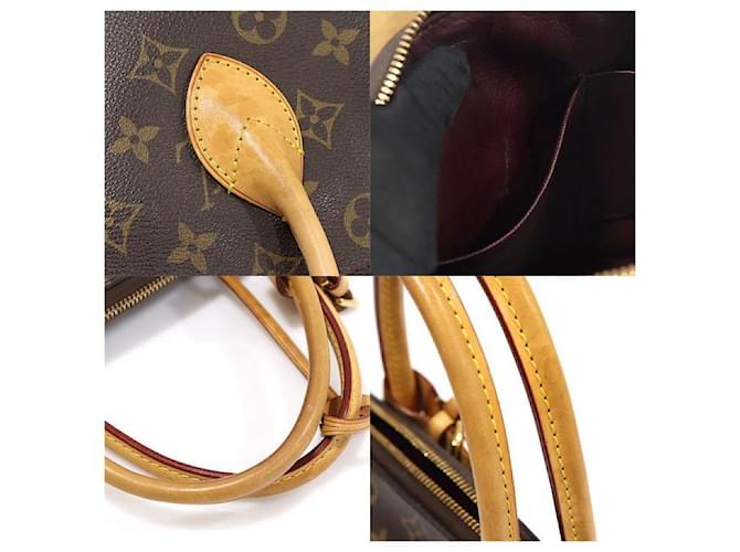Louis Vuitton Borsa Tote Monogram Canvas Rocket PM Marrone - vista 7