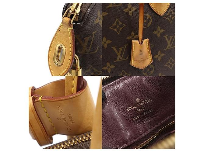 Louis Vuitton Borsa Tote Monogram Canvas Rocket PM Marrone - vista 8