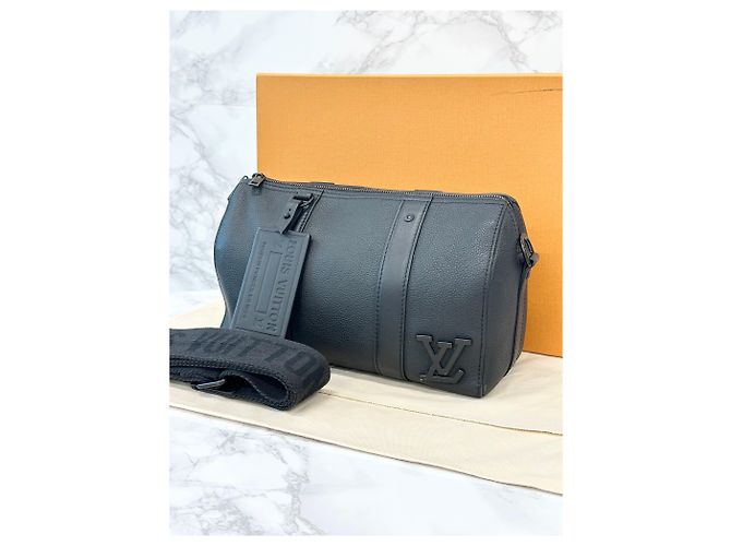 Louis Vuitton City Keepall Black Nero - vista 3