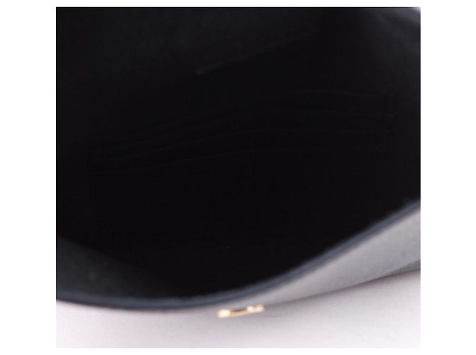 Valentino Clutch a bustina Rockstud nera Nero - vista 4