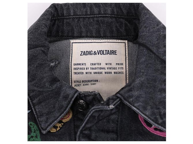 Zadig & Voltaire Giacca in denim KASY XS da donna Nero - vista 9