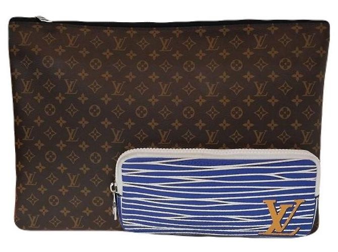 Louis Vuitton Pochette Multi-Tasche Monogram Épi Edizione Limitata Blu - vista 8