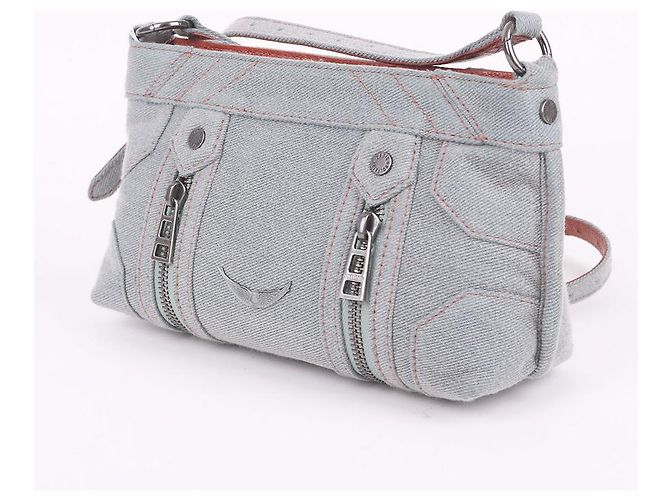 Zadig & Voltaire Borsa a tracolla Sunny Denim MOOD Blu - vista 4