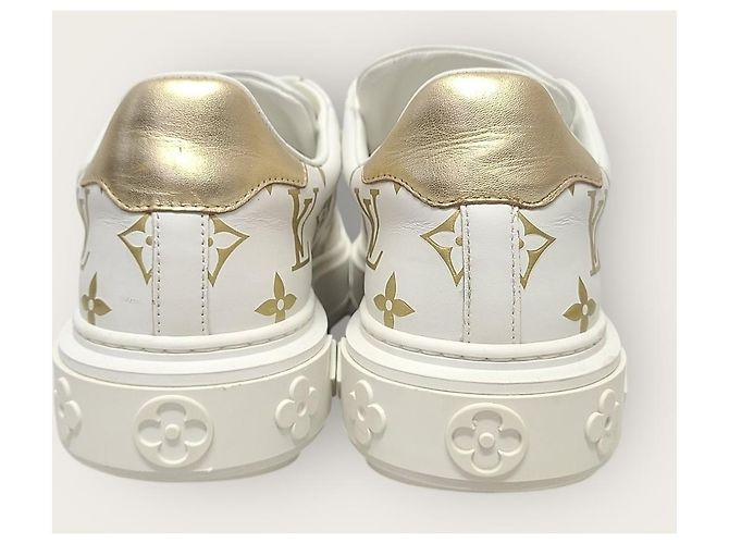 Louis Vuitton Timeout Sneaker mit weißgoldener Schriftlogo - Ansicht 7