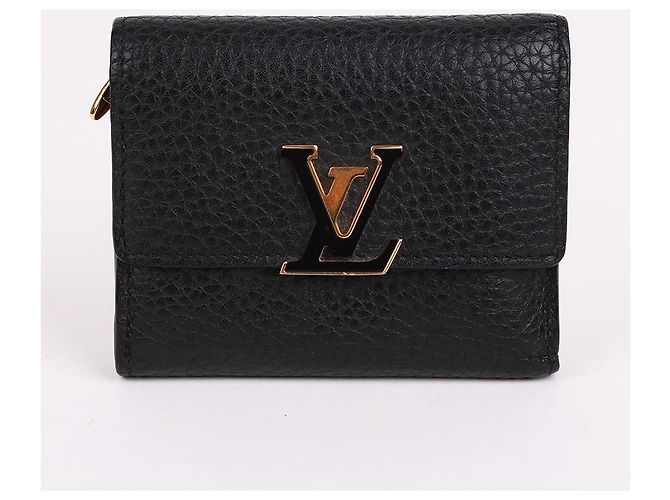 Louis Vuitton Cartera Capucines XS Negro - vista 2