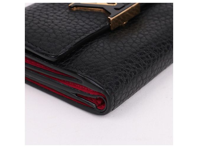 Louis Vuitton Cartera Capucines XS Negro - vista 9