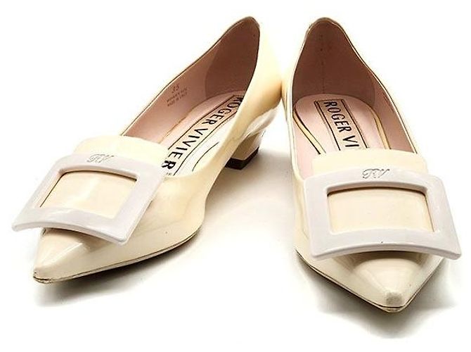 Roger Vivier Ballerine basse in vernice Gommetine Multicolore - vista 2