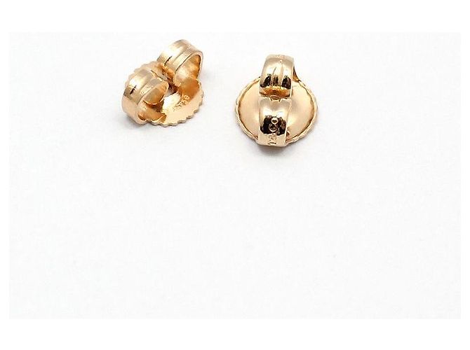 Elsa Peretti Tiffany & Co Orecchini Open Heart in diamanti Pink Rose Gold By The Yard Rosa - vista 6