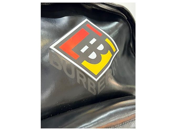Burberry TB Monogram Enamel Leather Backpack Unisex Multiple colors - view 8