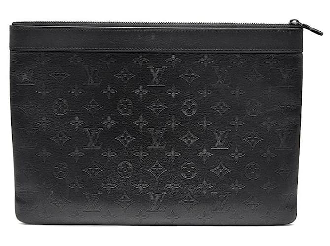 Louis Vuitton Pochette Shadow Discovery Nero - vista 3