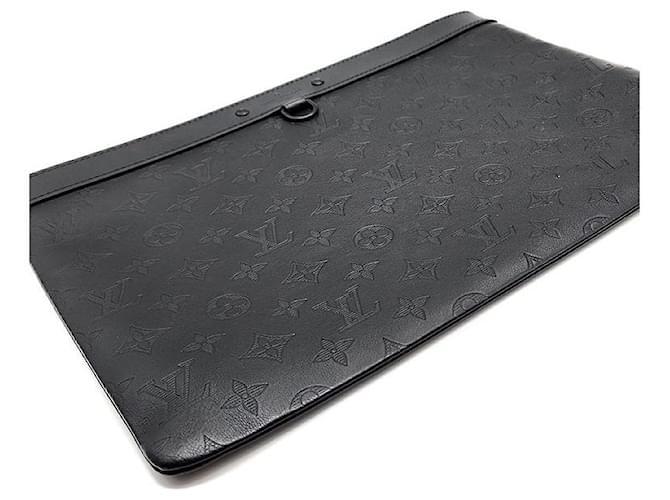 Louis Vuitton Pochette Shadow Discovery Nero - vista 6