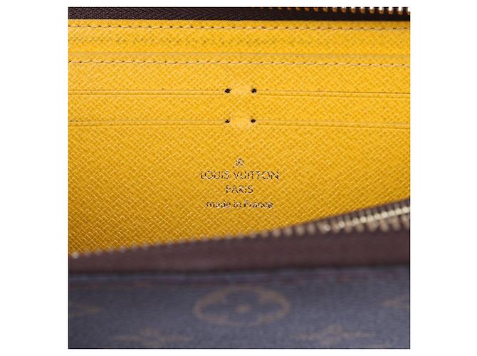 Louis Vuitton Langer Geldbeutel Clemence Monogram Gelb - Ansicht 10