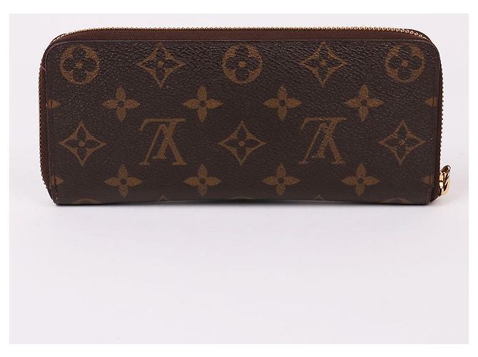 Louis Vuitton Langer Geldbeutel Clemence Monogram Gelb - Ansicht 4