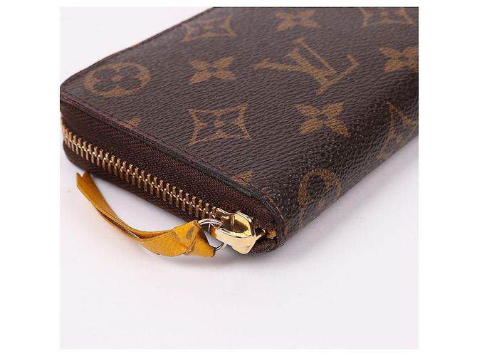 Louis Vuitton Langer Geldbeutel Clemence Monogram Gelb - Ansicht 8