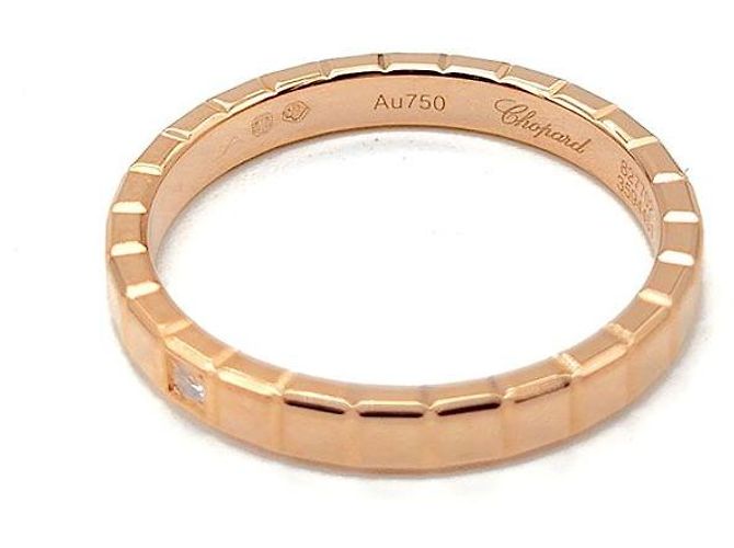 Chopard Anillo Ice Cube Diamante Naranja - vista 5