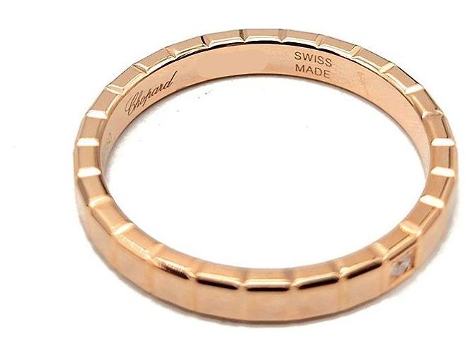 Chopard Anillo Ice Cube Diamante Naranja - vista 6