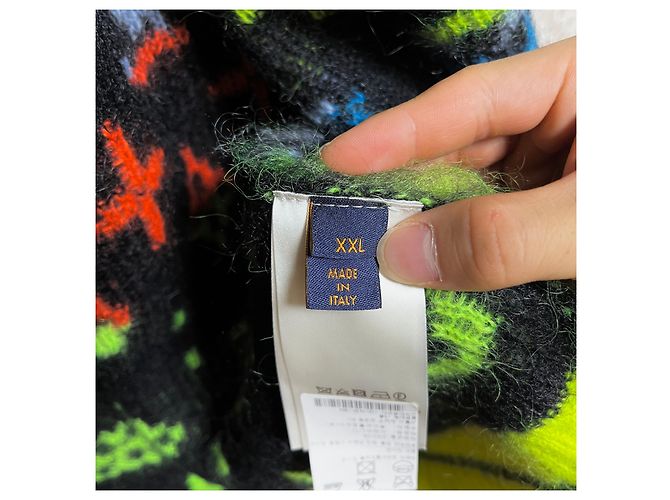 Louis Vuitton [XXL] Monogramm Mohair-Strickjacke Mehrfarben - Ansicht 3