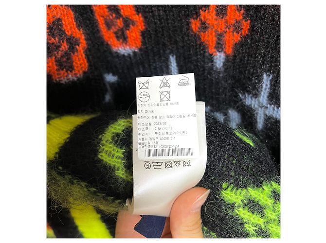 Louis Vuitton [XXL] Monogramm Mohair-Strickjacke Mehrfarben - Ansicht 4